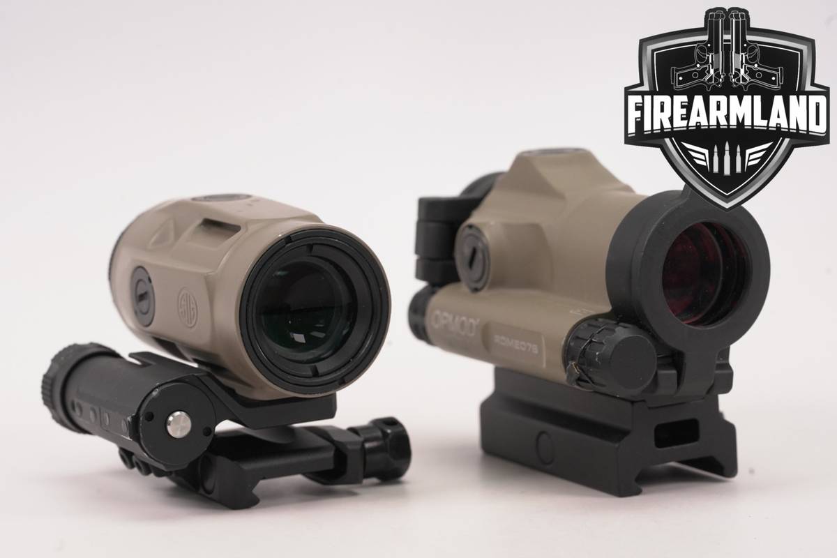Sig Sauer Romeo7S Juliet3 Micro Magnifier Combo OPMOD 2 MOA Red Dot 3x