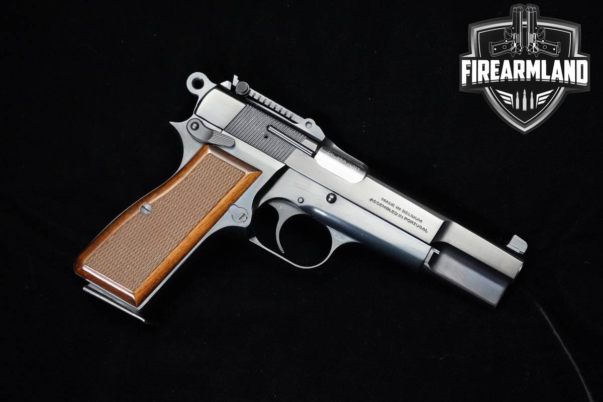 1994 Browning Hi-Power Capitan 9mm 4.62" Blued Browning-Hi-Power +ORIG CASE