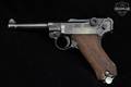 1942 Mauser P.08 Luger 9mm Luger (9x19 Para) Blued in Very Good Condition Image 3