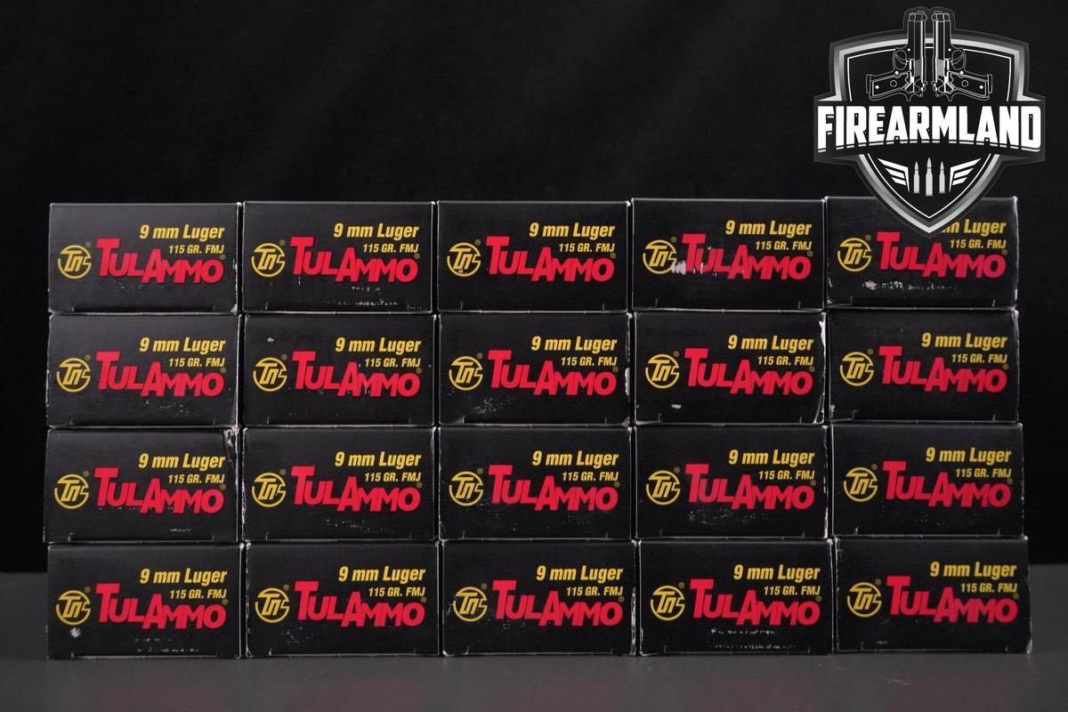 9mm Ammo 9mm Ammunition 1000 ROUNDS