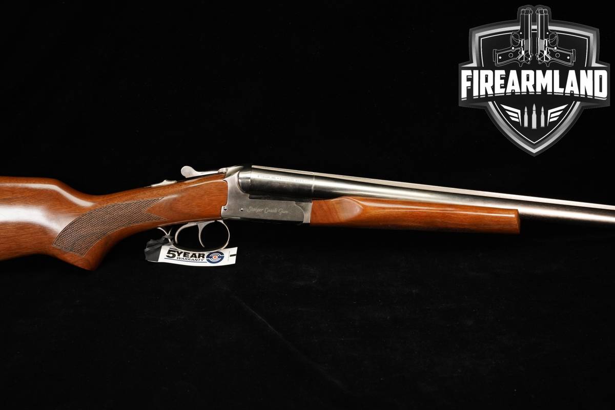 E.R Amantino Coach Gun Supreme 12-Gauge ER 20" Stainless & Walnut Stoeger