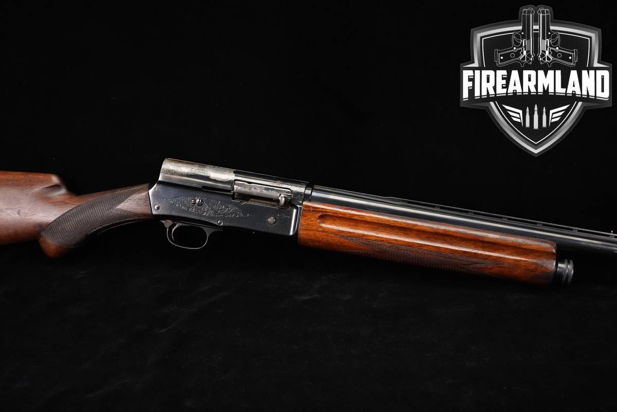 1949 FN Browning Auto-5 Sweet Sixteen 16-Gauge Blued & Walnut A5 VENT-RIB