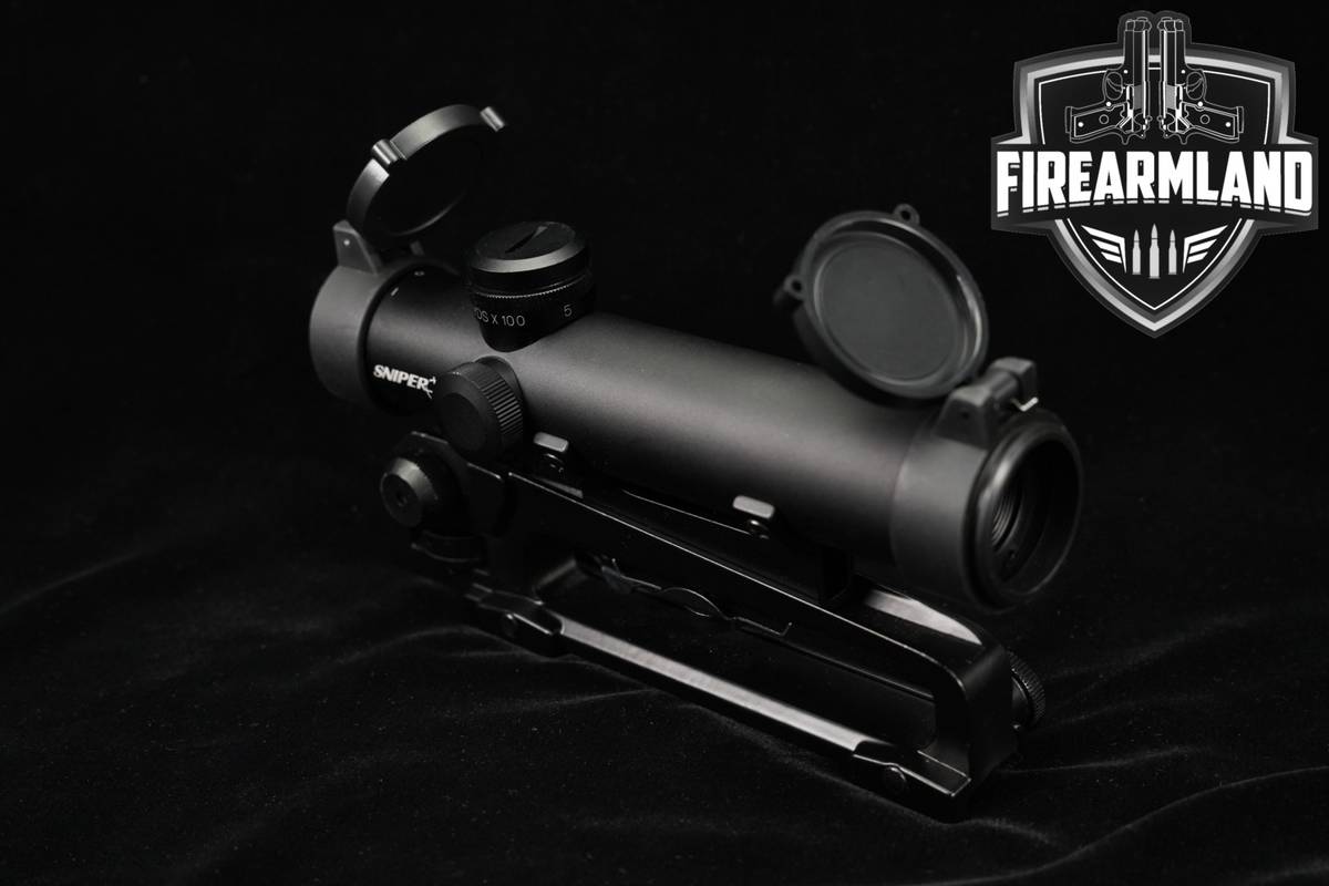 Sniper Optics 4x20 Carry Handle Fixed Scope 4x Magnification AR-15 A2 Optic