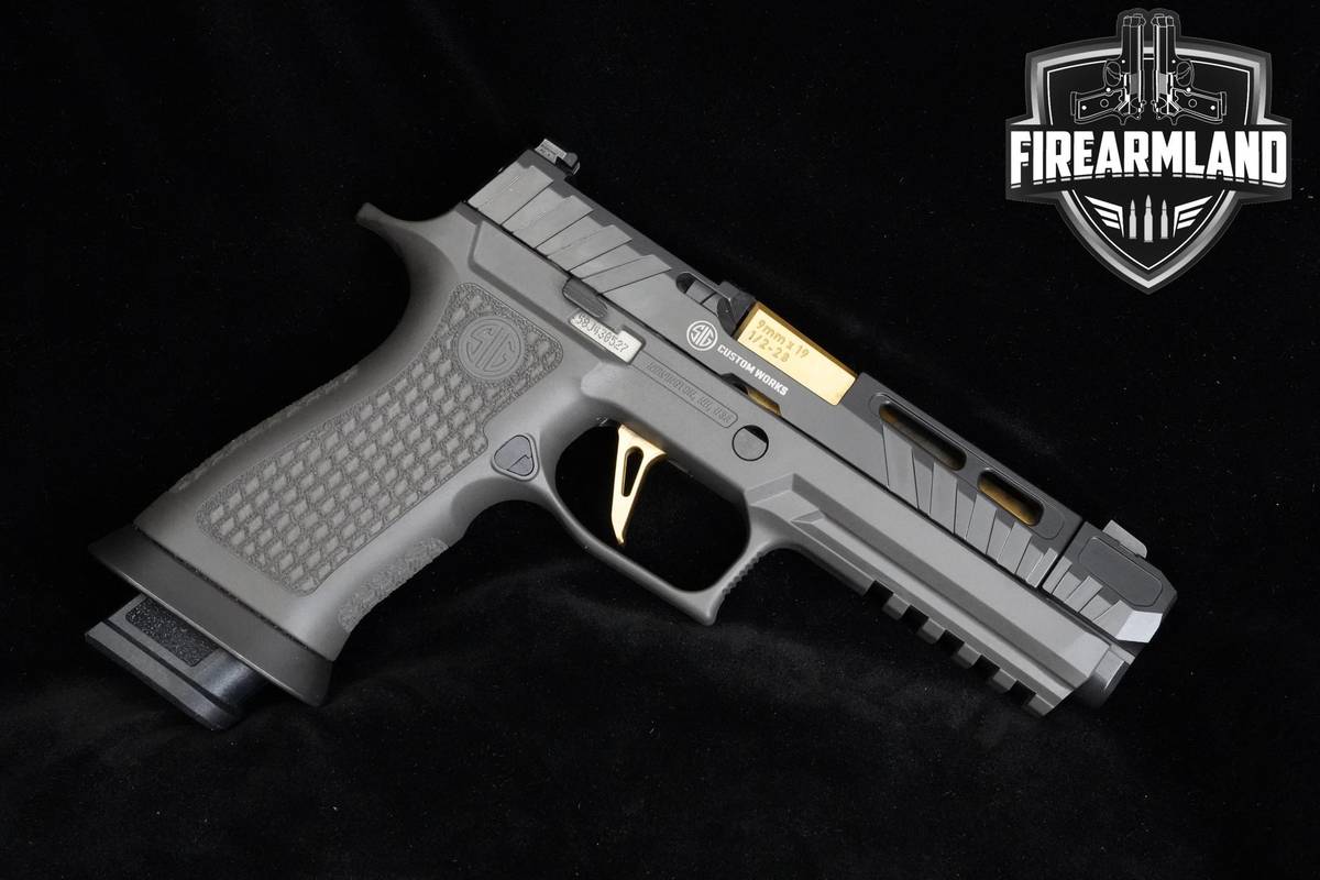 Sig Sauer P320 Spectre Comp Custom Works 9mm 4.6" Sig-Sauer P320 P-320 MAGS