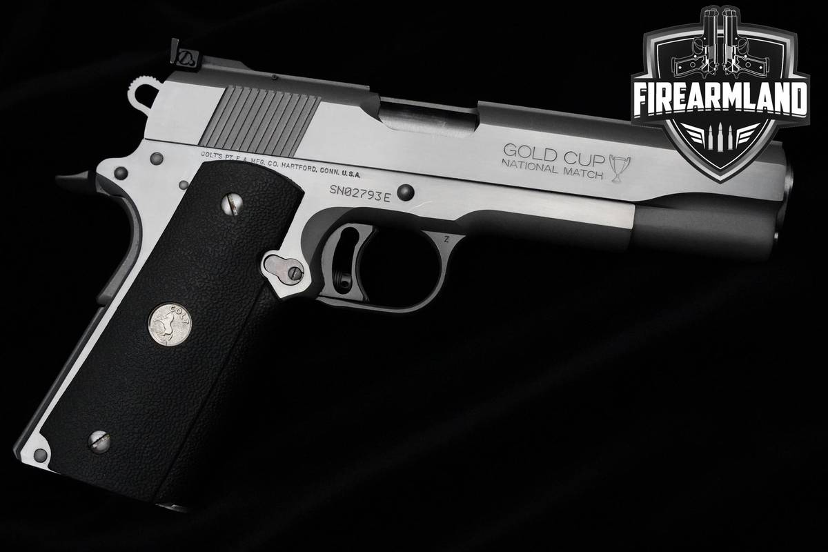 Colt Series 80 MK IV Gold Cup National Match 45 ACP 5" Stainless 1911 2MAGS