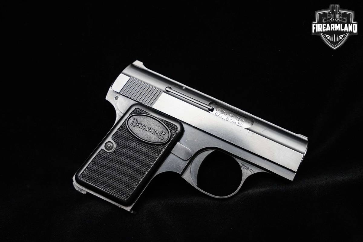 Vintage 1966 FN Baby Browning 25ACP 2.11" Blued 6+1 Pistol FN Browning .25 