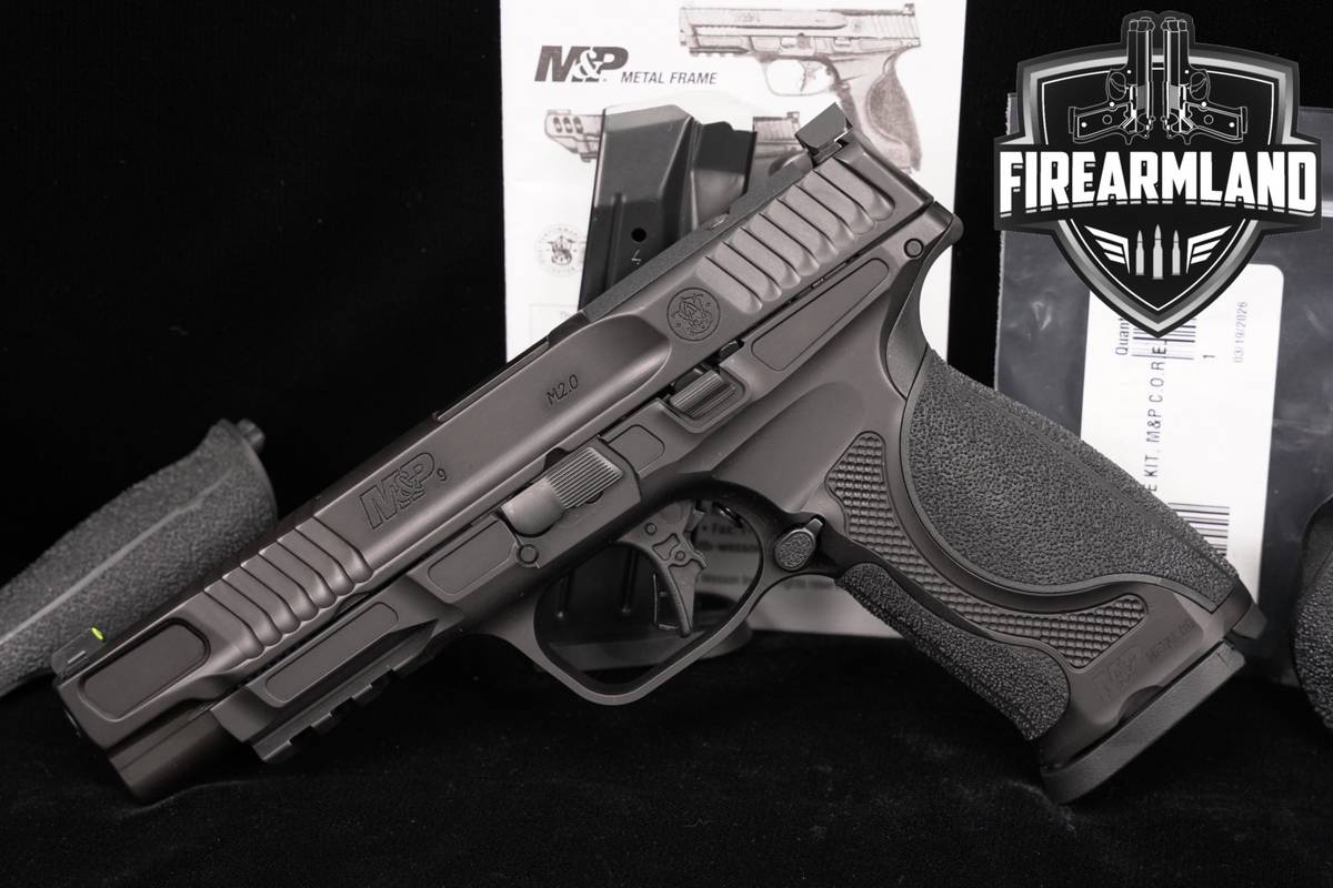 Smith & Wesson M&P9 M2.0 Metal 9mm Optics-Ready S&W M&P 9 2.0 +2 MAGS