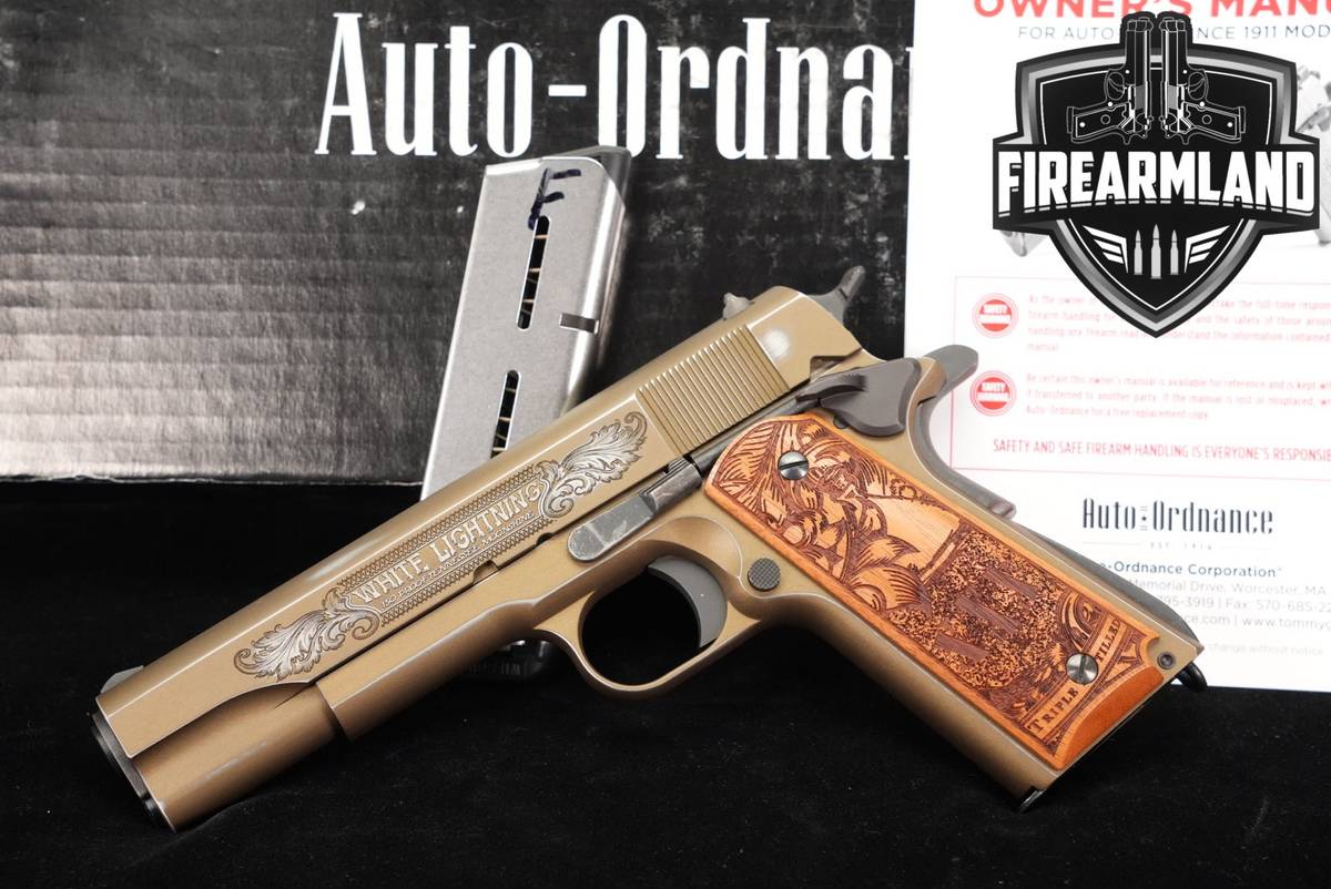 Auto Ordnance 1911A1 Bootlegger Prohibition Edition 45 ACP 1911-A1 ORIG BOX