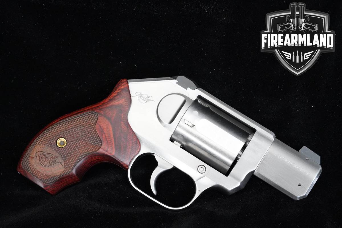 Kimber K6S 38 Special +P Brushed Stainless Kimber-K6S +ORIG CASE & HOLSTER