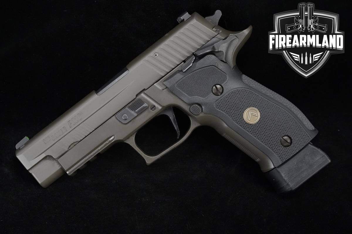 Sig Sauer P226 Legion 9mm 4.4" Olive Drab Sig-Sauer P226 6 MAGS & ORIG CASE