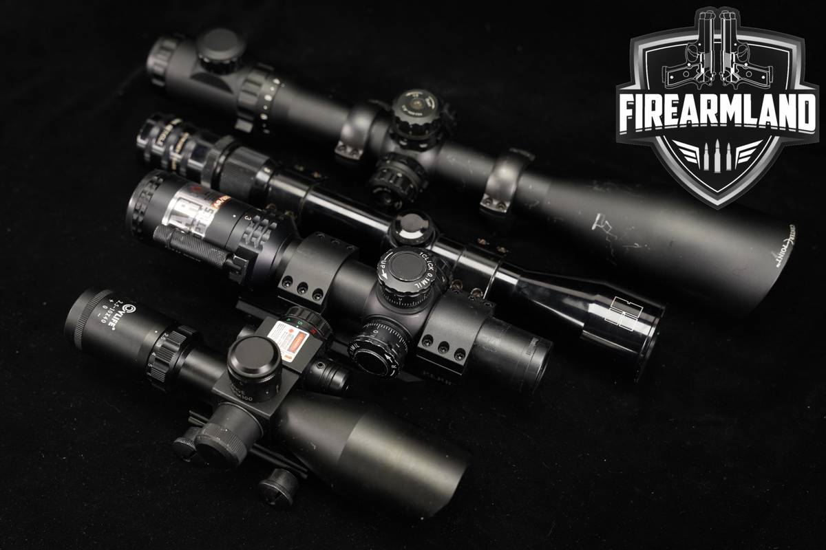 FOUR SCOPE LOT 4 Pack CVLife Bushnell Kassnar CenterPoint Riflescope Scopes
