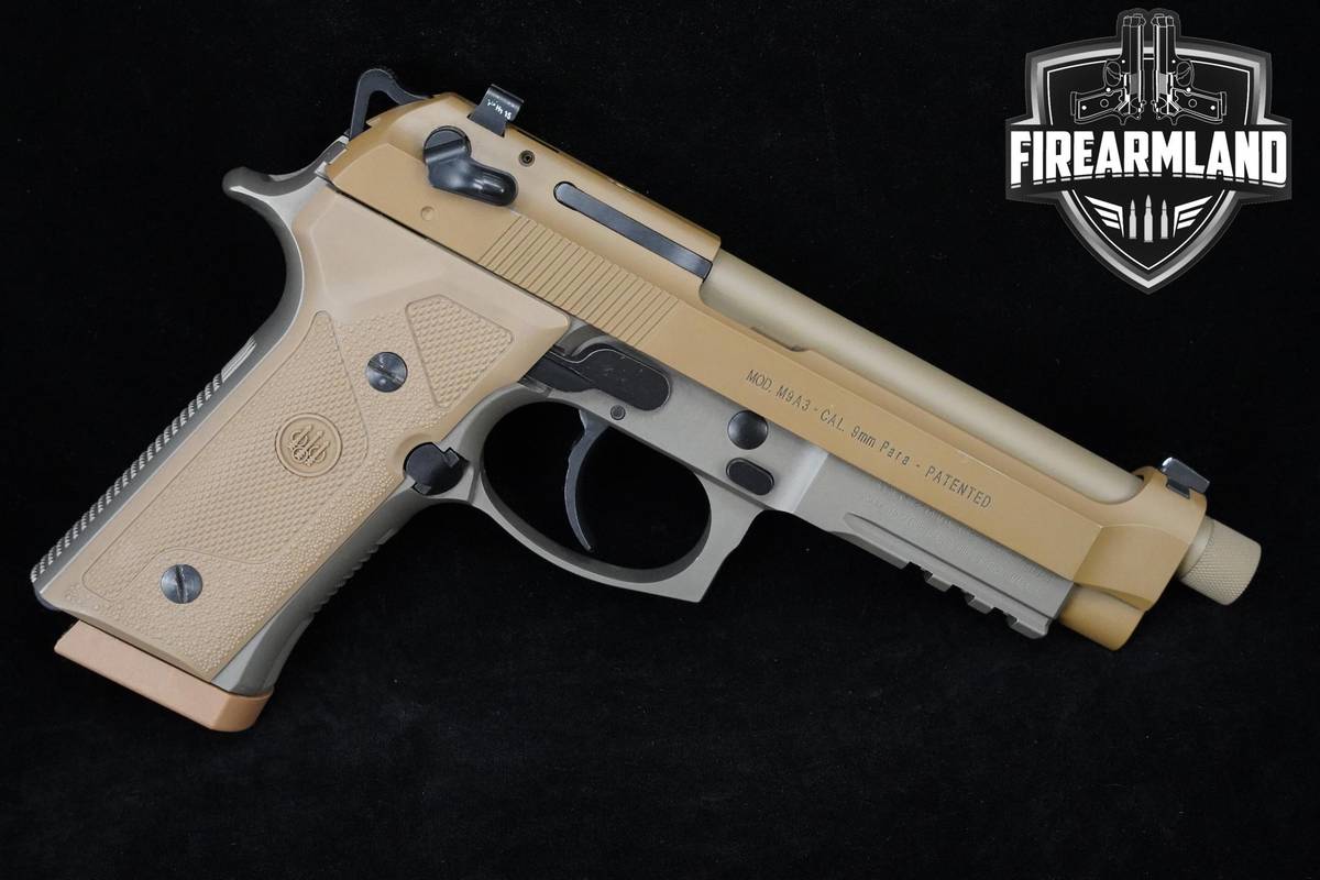 Beretta M9A3 9mm FDE Beretta M9-A3 Beretta-M9A3 +3 MAGS & ORIG CASE