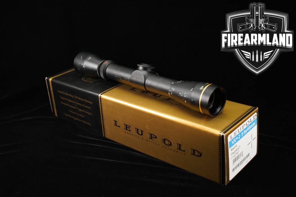 Leupold VX-2 3-9X40MM Duplex Reticle SFP Scope VX2 +ORIG BOX