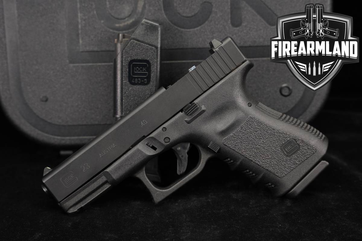 Glock 23 Gen3 Optics-Ready G23 Gen 3 40 S&W 4.02 +2 MAGS & ORIG CASE