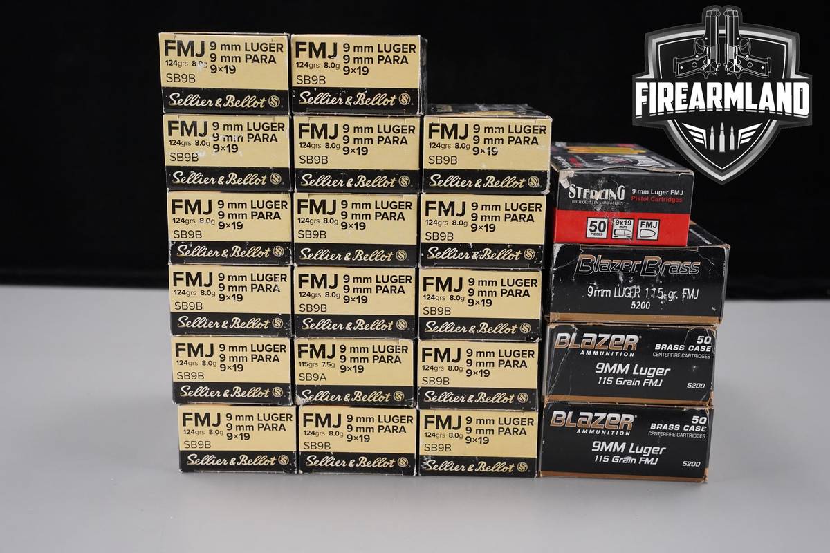 1050 RDS! 9mm Ammo