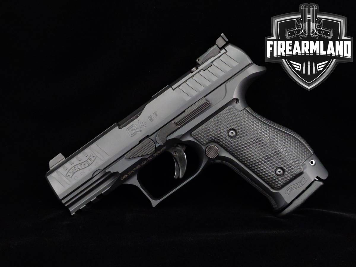 Walther Q4 Steel Frame Optic Ready 9mm 4" +3 MAGS & ORIG CASE