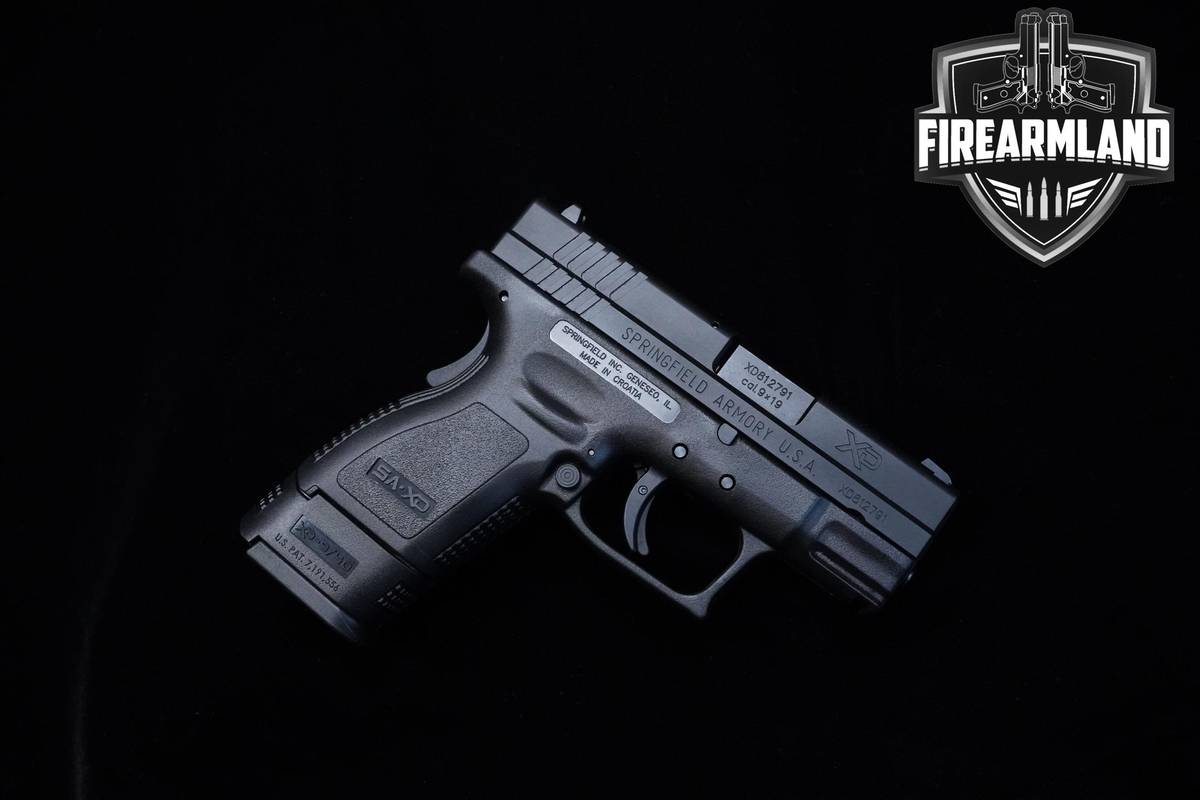 Springfield Armory XD-9 Sub-Compact 9mm 3" Springfield XD-9 XD9 +ORIG CASE