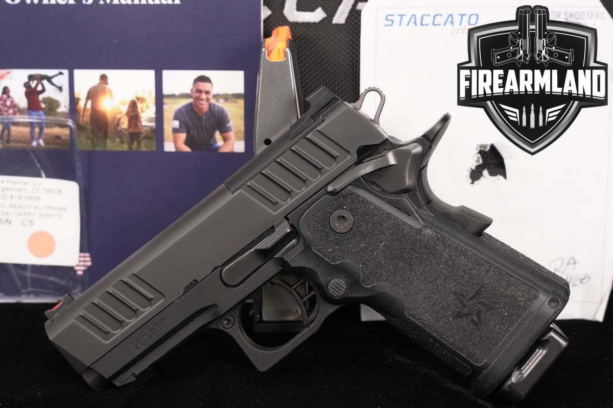 Staccato CS V3 9mm Optics-Ready 3.5" STI 1911 2011 +2 MAGS & ORIG CASE