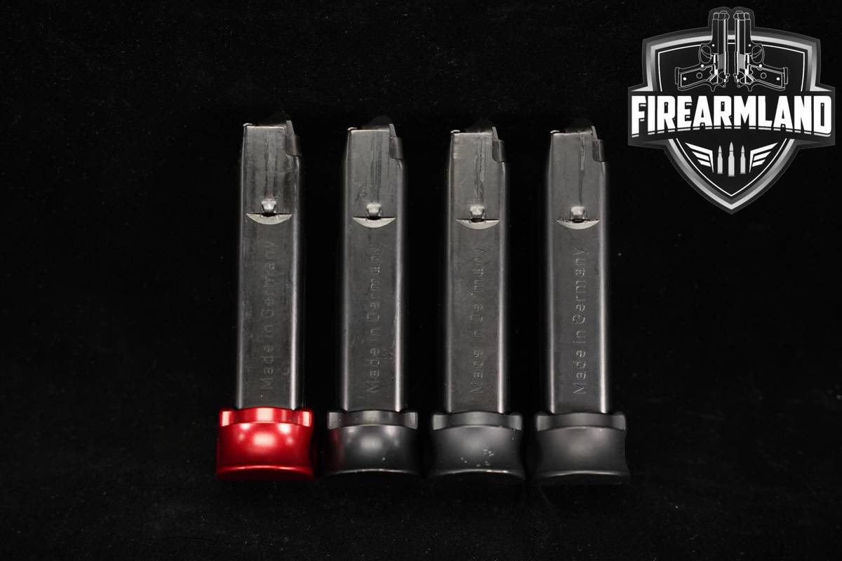 FOUR (4) Heckler & Koch H&K VP9SK/ P30SK 10 Round Magazines 9mm Luger Mags