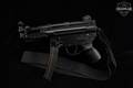 1993 Heckler & Koch (H&K, HK) SP89 SureFire M77 Rail 9mm Luger Black in Very Good Condition Image 4