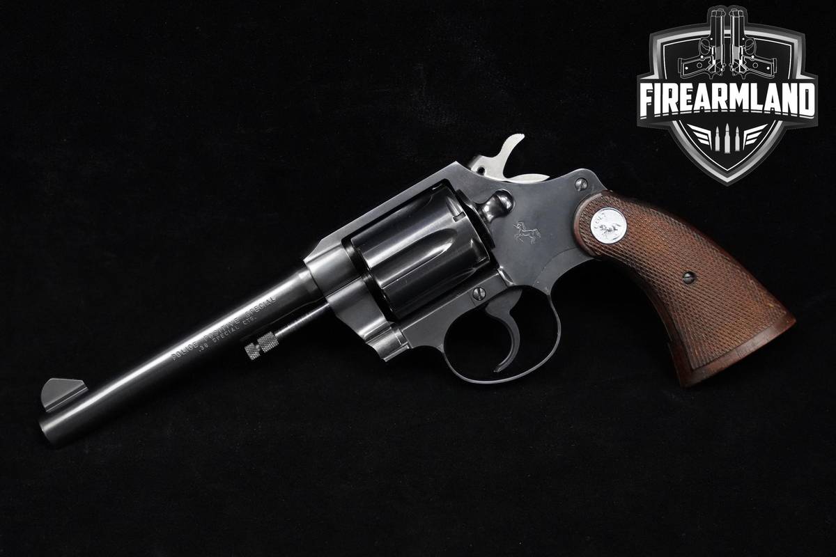MINTY-GEM! 1967 Colt Police Positive Special 38-Spl 5" Colt Police-Positive