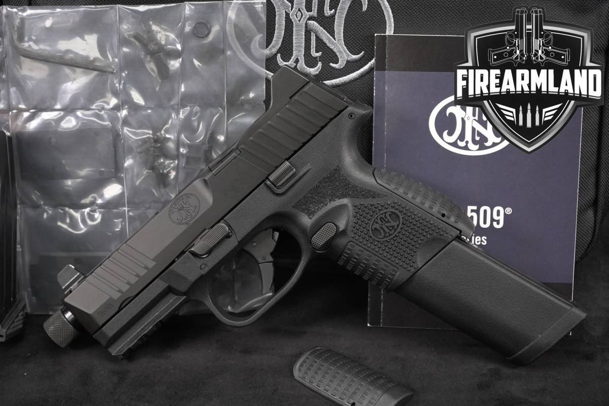 FN 509 Compact Tactical 9mm Optics-Ready 4.3" FN509 +2 MAGS & ORIG BOX