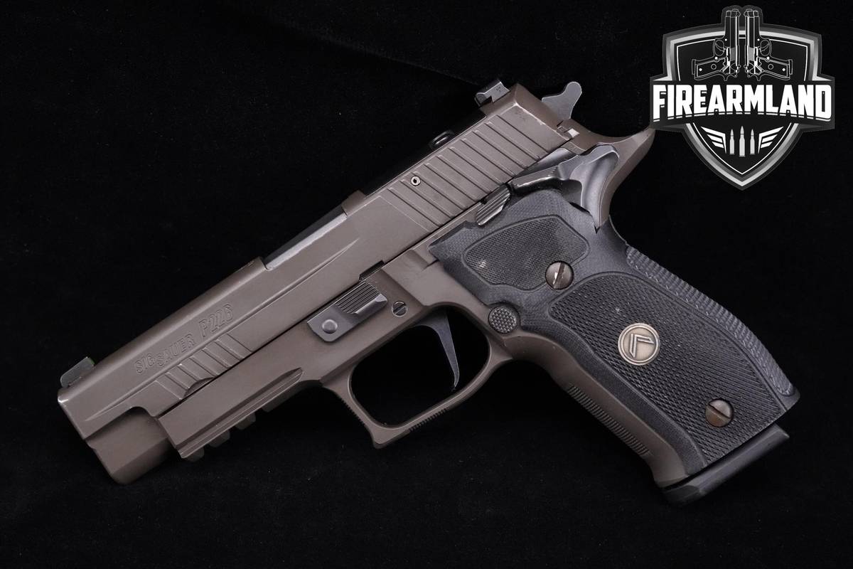 Sig Sauer P226 Legion SAO 9mm 4.4" Legion Gray P 226 +ORIG CASE