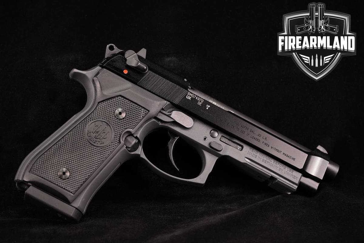 Beretta 92FSR Sniper Gray 22LR 5.3" Sniper Grey 92 FS+3 MAGS & ORIG BOX