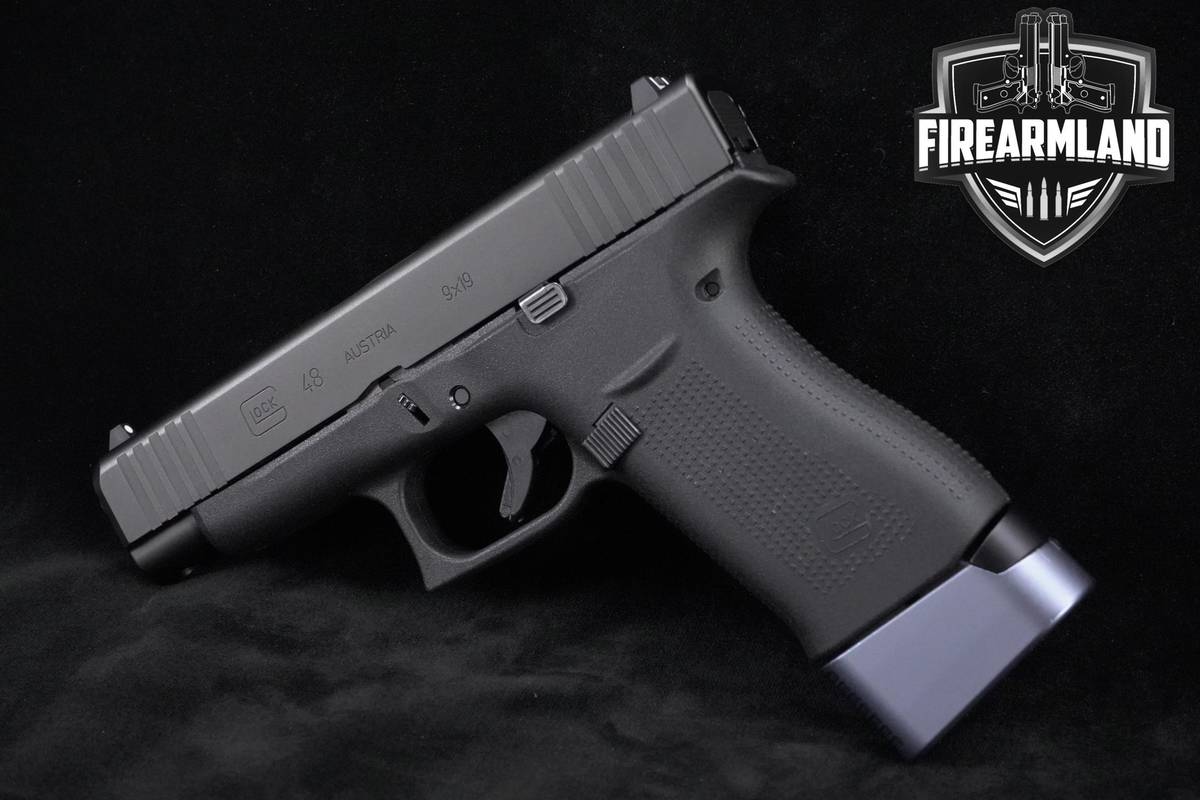 Glock 48 Slimline 9mm 4.1" Glock-48-Slimline G48 +3 MAGS & ORIG CASE