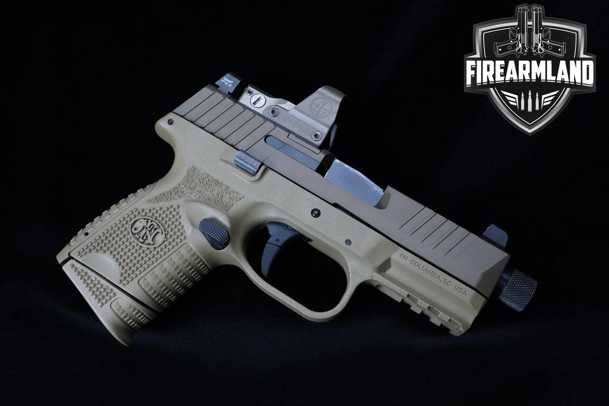 FN Model 509 Compact MRD 9mm FDE FN 509 +4 MAGS & Leupold DeltaPoint Pro