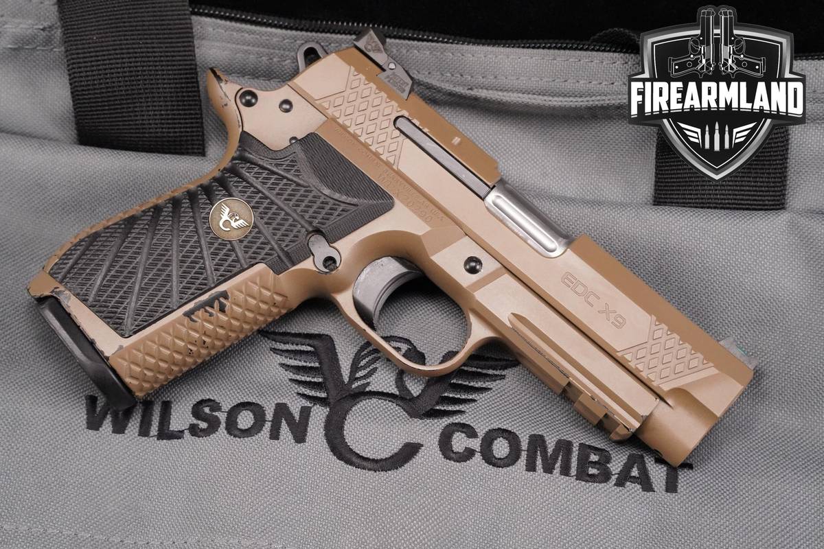 Wilson Combat (WC) EDC-X9 9mm 1911 3.9" EDC-X9 EDCX9 6MAGS & ORIG CASE
