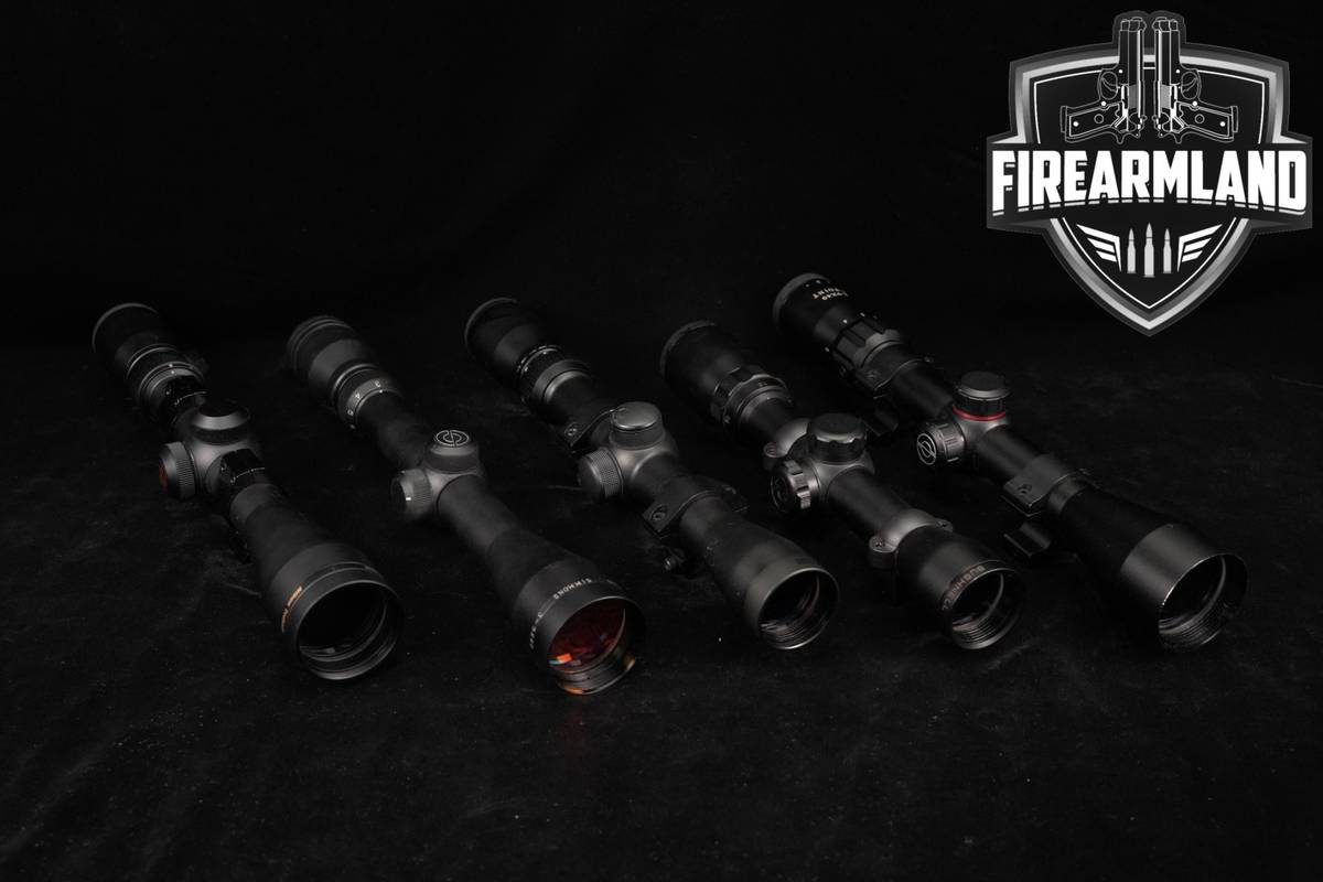FIVE SCOPE LOT 5 Pack Nikon BSA Simmons Bushnell Riflescope Scopes