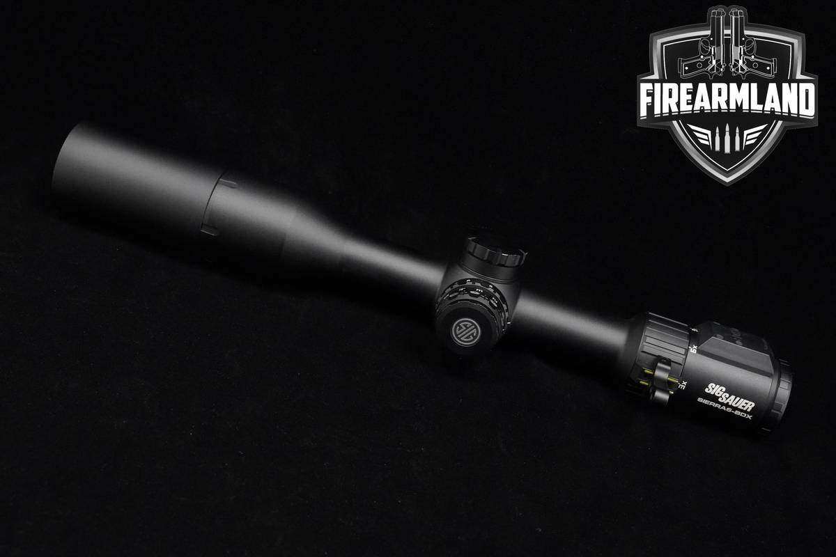 Sig Sauer SIERRA6 BDX 3-18x44mm SFP Digital Ballistic Reticle SIERRA-6