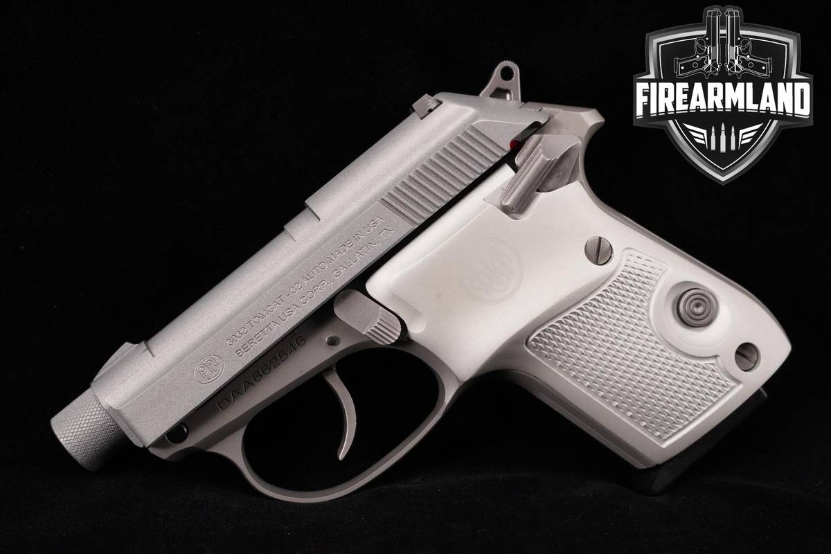 Beretta Model 3032 Tomcat 32 ACP 2.8" Matte Stainless Beretta 3032 ORIG BOX