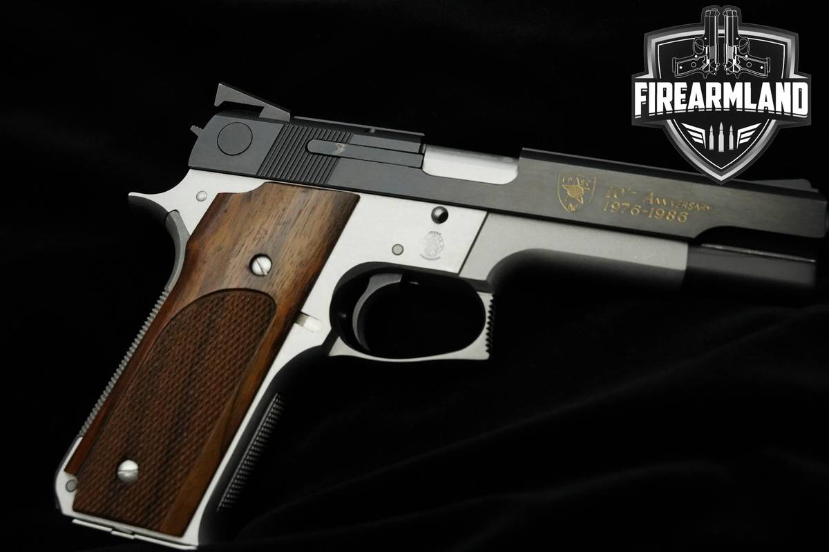 1987 Smith & Wesson (S&W) Model 745 IPSC 10th Anniversary 45 ACP 5" 745 S&W