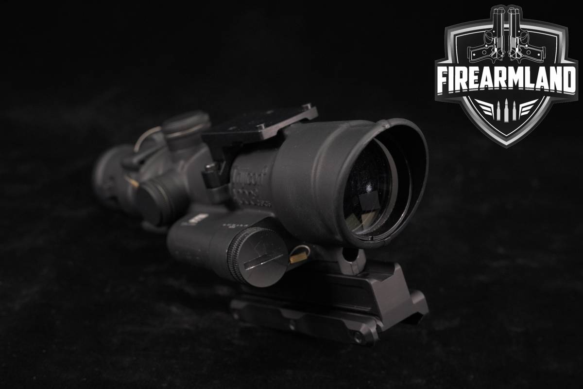 Trijicon ACOG 3.5x35 Illuminated Red Chevron Reticle Scope TA11 TA-11