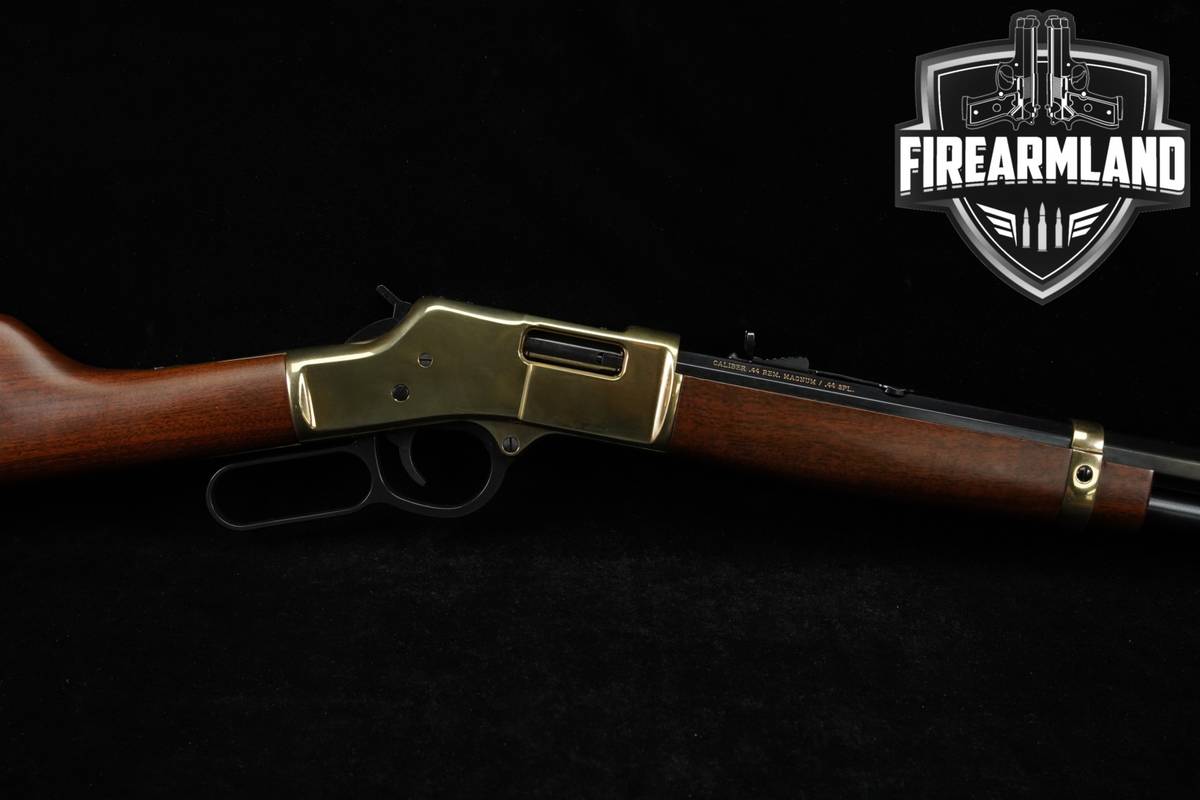 Henry Big Boy Brass 44 Remington Magnum 20" Blued Octagonal & Walnut