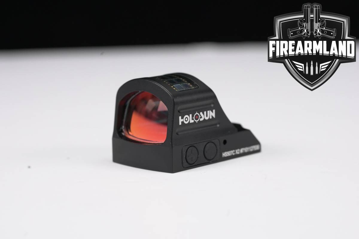 Holosun HS507C X2 2 MOA Dot & 32 Circle Red Sight HS-507-C