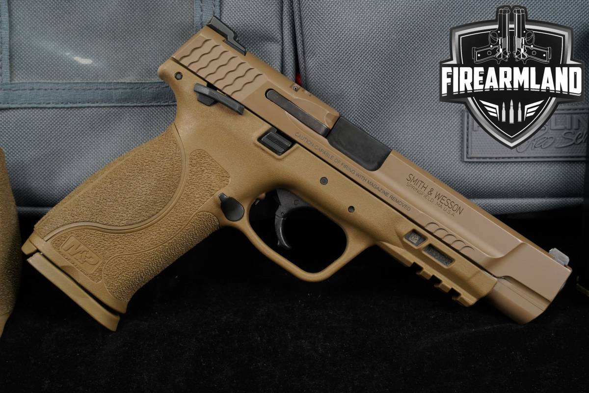 Smith & Wesson S&W M&P9 M2.0 9mm 5" FDE M&P-9 M-2.0 +2 MAGS & RANGE BAG