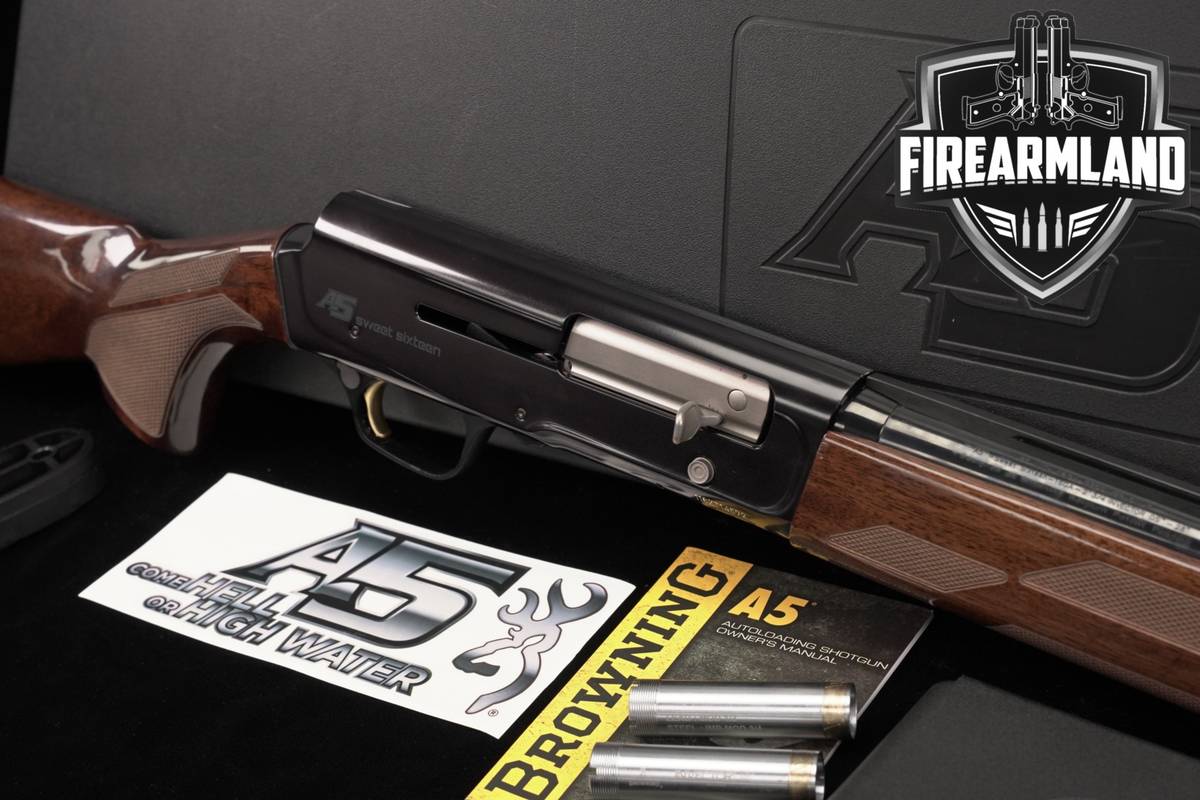 DESIRED Browning A5 Sweet Sixteen 16-Gauge Black & Walnut A 5 +ORIG CASE