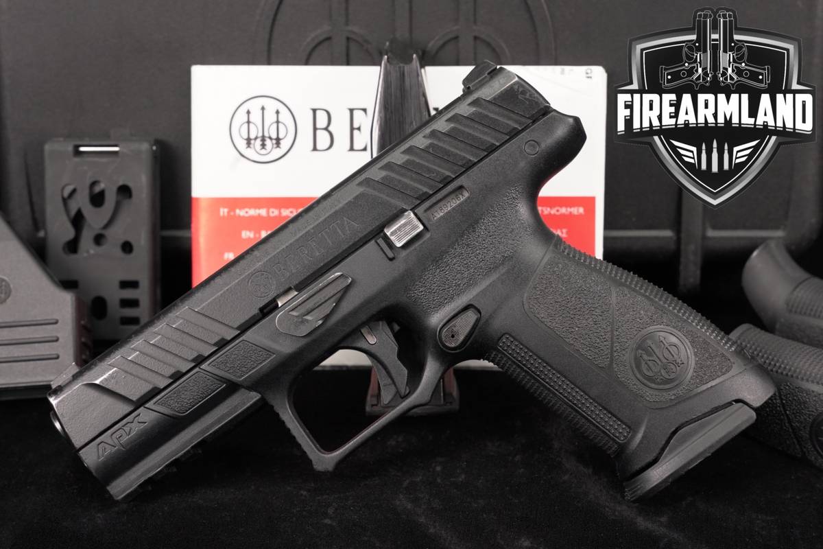 Beretta APX A1 Optics-Ready Full Size 9mm APXA1 4.18" +2 MAGS & ORIG CASE