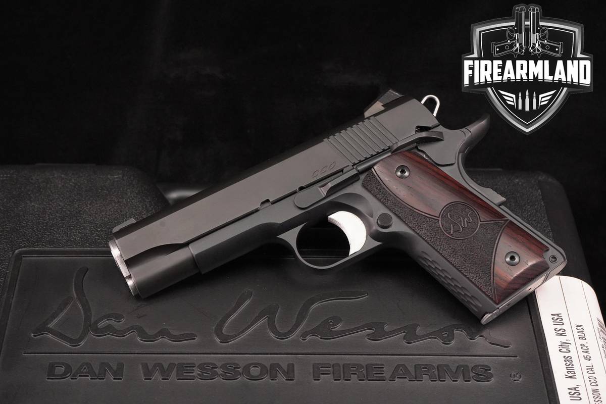 Dan Wesson CCO 45 ACP 1911 4.25" +2 MAGS & OG CASE