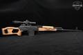 2021 Romarm/Cugir PSL 54 Century Arms import; with optic 7.62x54R Black & Wood in Very Good Condition Image 3