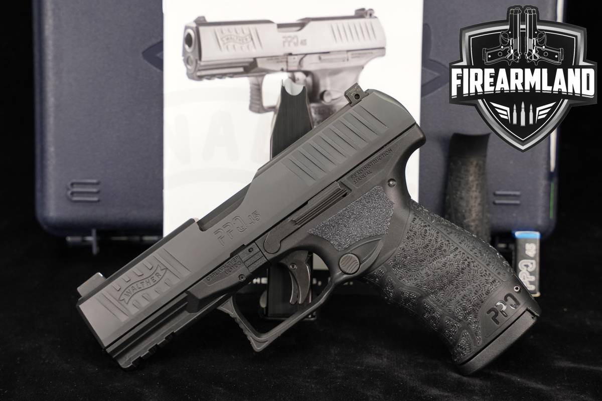 Walther PPQ 45 M2 45ACP 4.25" +2 MAGS & ORIG CASE