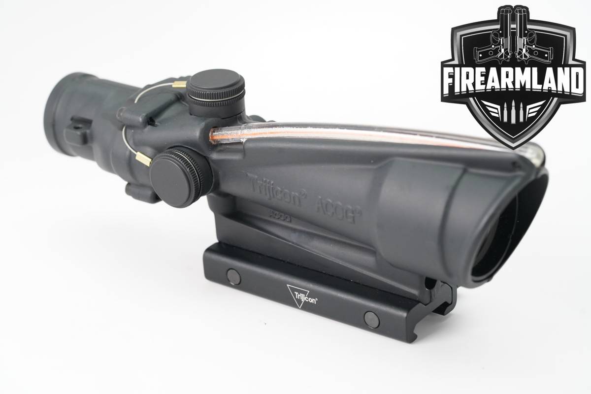 Trijicon ACOG 3.5x35 TA11J-308 Dual Illuminated Red Crosshair Scope