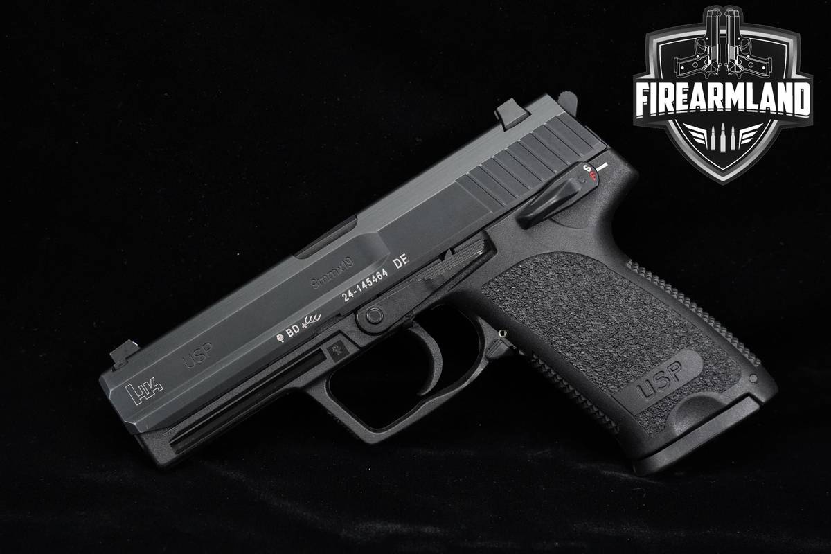 Heckler & Koch USP 9 V1 9mm 4.25" USP9 +4 MAGS & ORIG CASE