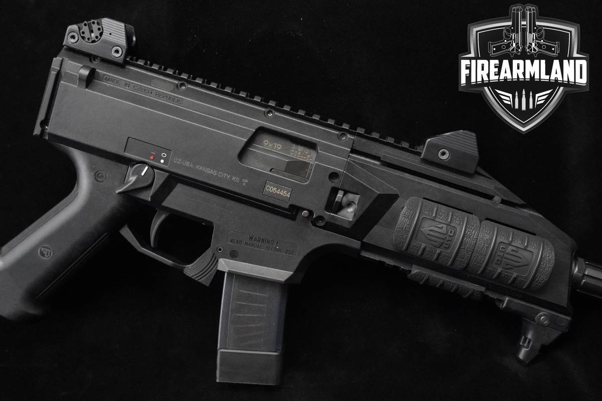 CZ Scorpion EVO 3 S1 9mm 7.5" CZ-Scorpion-EVO 3-S1 +2 MAGS & PEAK Case