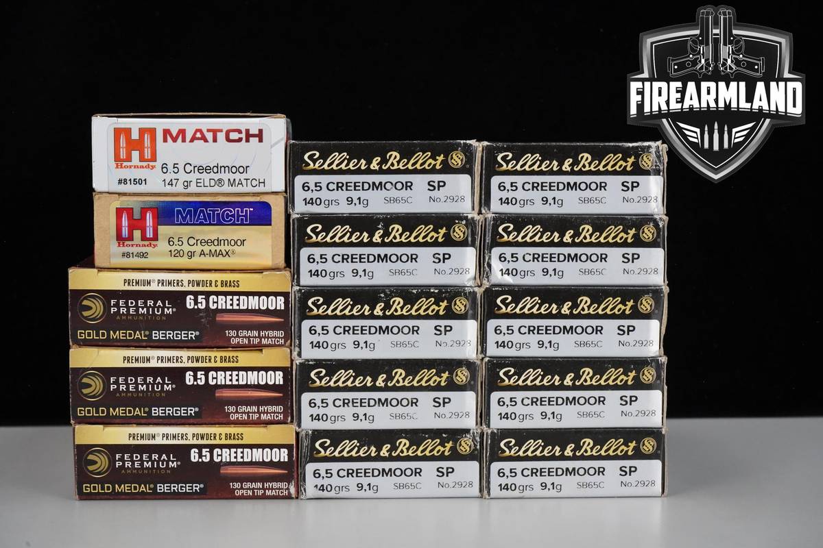 300 RDS! 6.5 Creedmoor Ammo 6.5CM