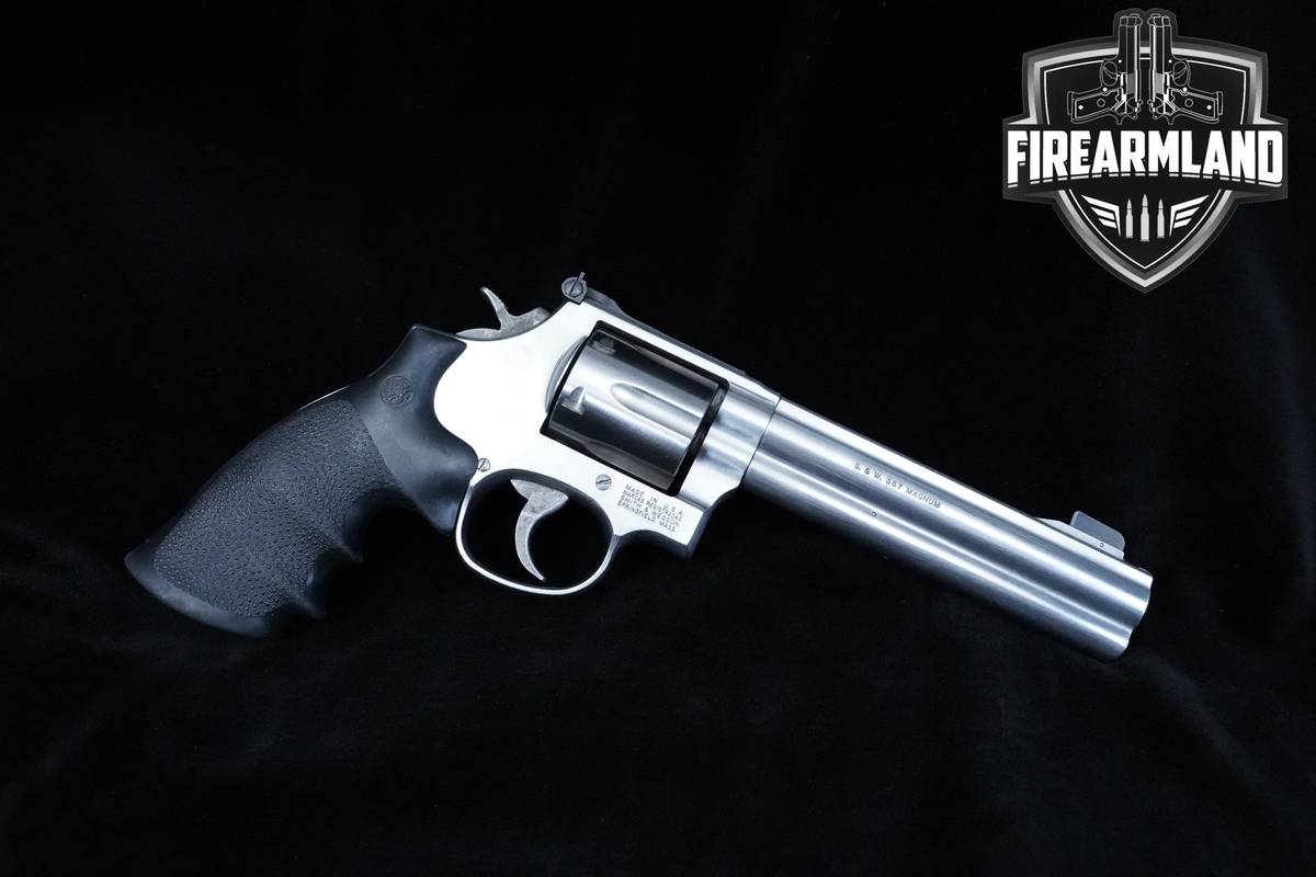 2000 Smith & Wesson (S&W) Model 686-5 357 Magnum 6" S&W 686-5 DA/SA