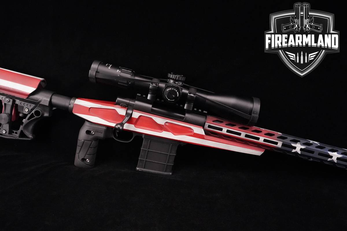 LIMITED Howa Model 1500 APC American Flag Edition +3 MAGS, OG BOX & OPTIC